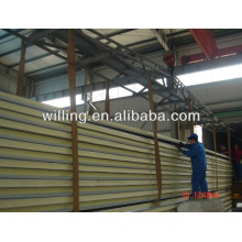high quality color steel PU sandwich panel for wall and roof/pu sandwich panel / sandwich panel / polyurethane sandwich